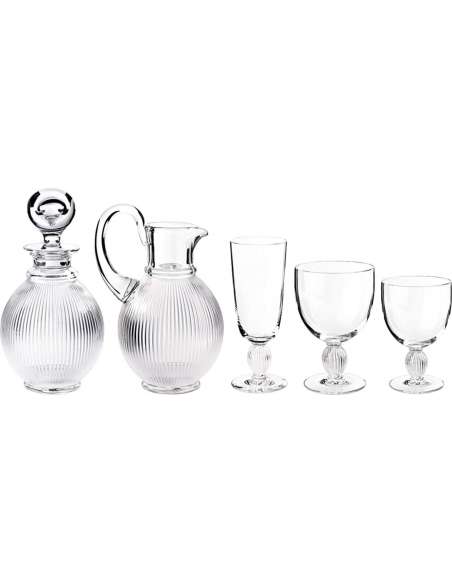 Marc Lalique - Contemporary glass service in crystal-Bozaart