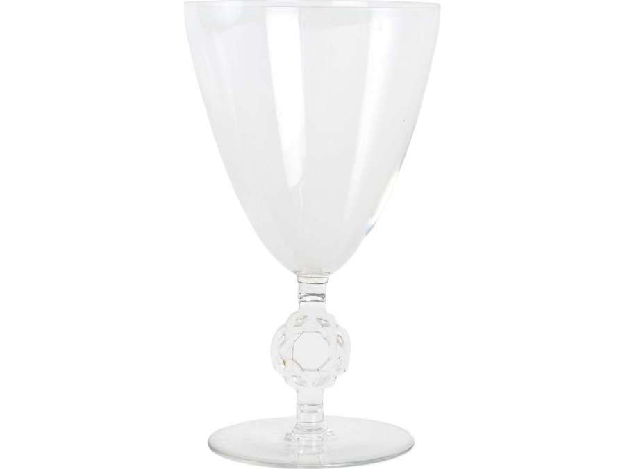 Verre Ribeauvillé par René Lalique du 20ème siècle