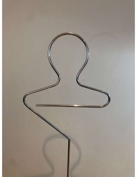 Chrome Design valet stand from the 20th century-Bozaart