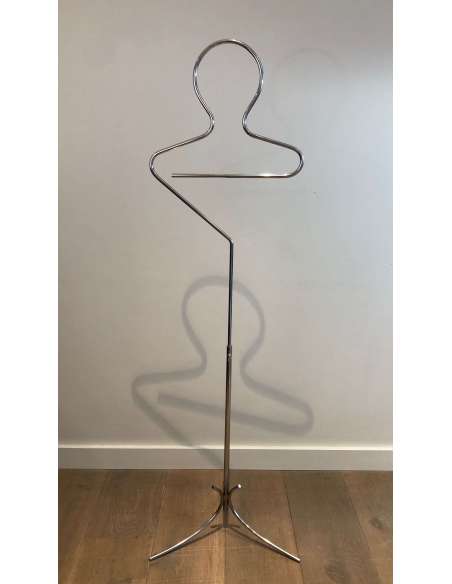 Chrome Design valet stand from the 20th century-Bozaart