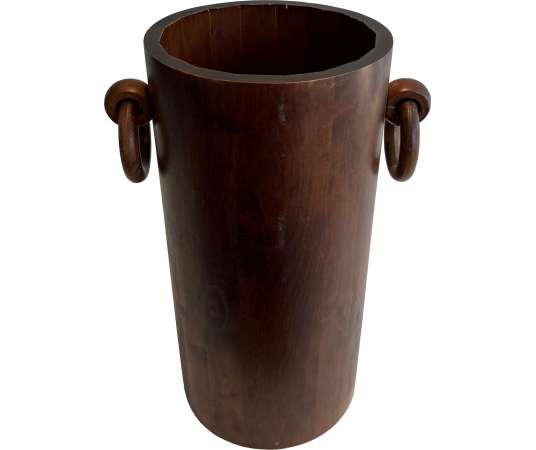 Wooden umbrella stand, French work from year 50