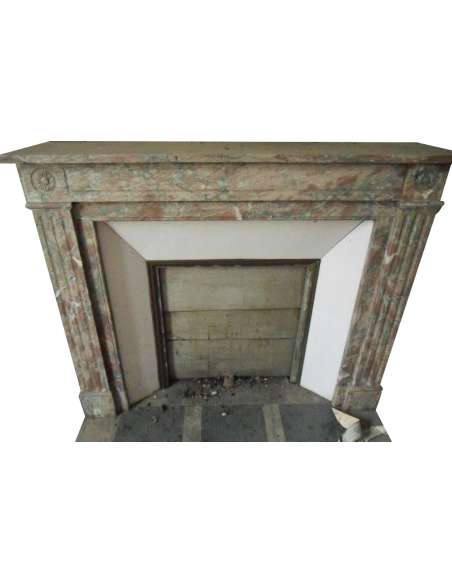Jolie cheminée ancienne de style Louis XVI-Bozaart