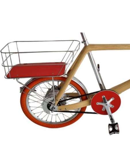 Vélo électrique en frêne, Hermès Paris-Bozaart