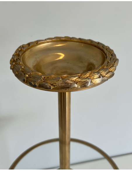 Neoclassical+ Modern bronze ashtray, year 40-Bozaart