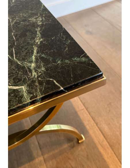 Table Basse en Laiton de style néoclassique,+ Design moderne, année 40-Bozaart