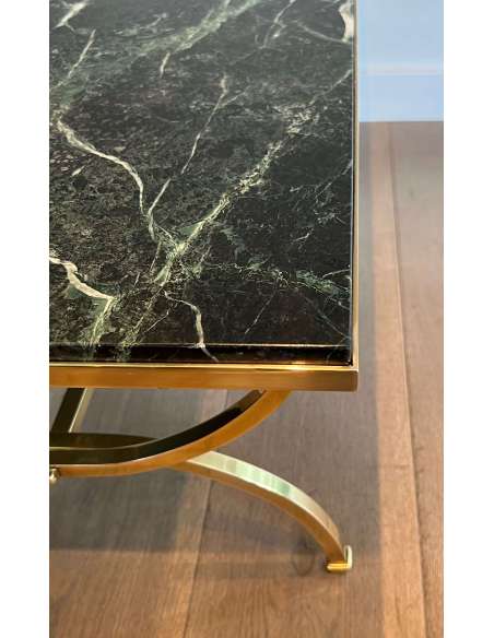 Table Basse en Laiton de style néoclassique,+ Design moderne, année 40-Bozaart