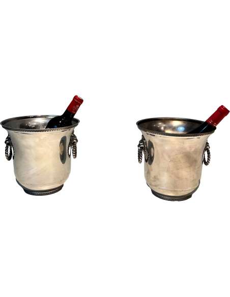 Metal Champagne Buckets Contemporary work, year 70-Bozaart