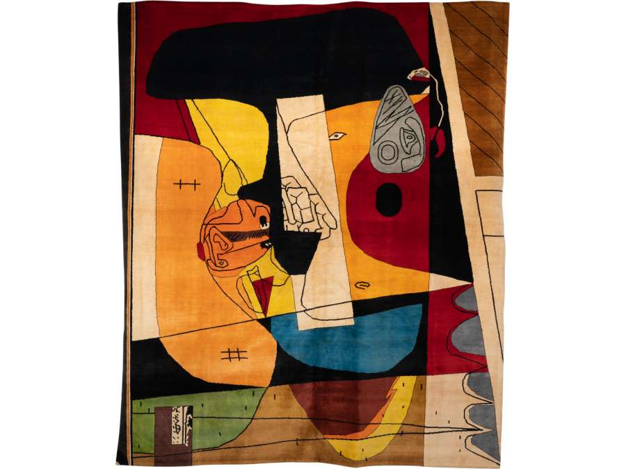 Tapis en Laine Le Corbusier + Travail contemporain,