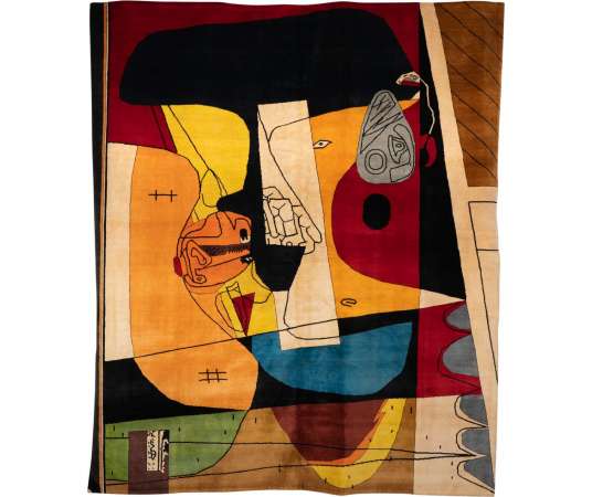 Wool carpet Le Corbusier, Contemporary work,