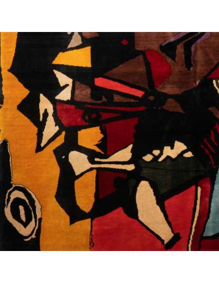 Tapis en Laine,+ Travail contemporain inspiré par Francis Picabia-Bozaart
