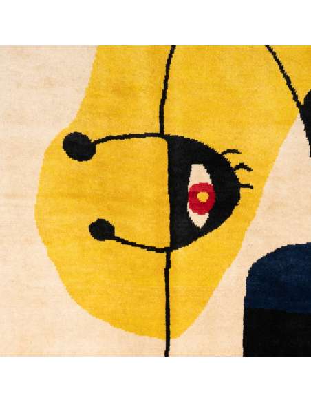 Wool carpet, Contemporary work by Joan Miro-Bozaart