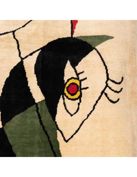 Wool carpet, Contemporary work by Joan Miro-Bozaart