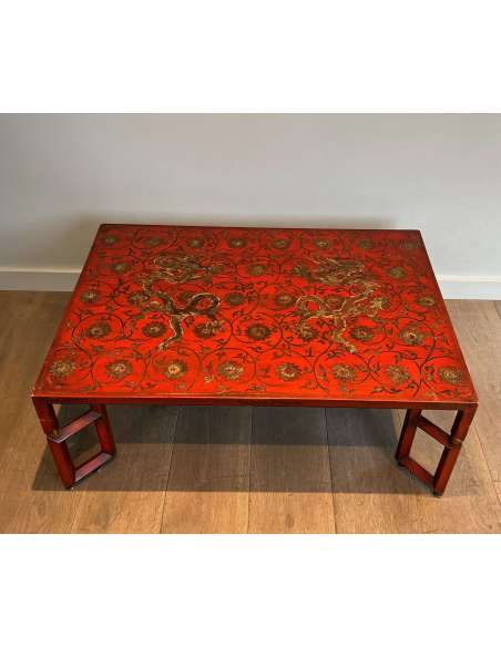 Lacquered coffee table Contemporary design-Bozaart