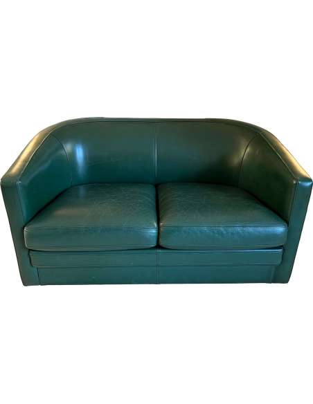 Art Deco style leather sofa Contemporary design-Bozaart