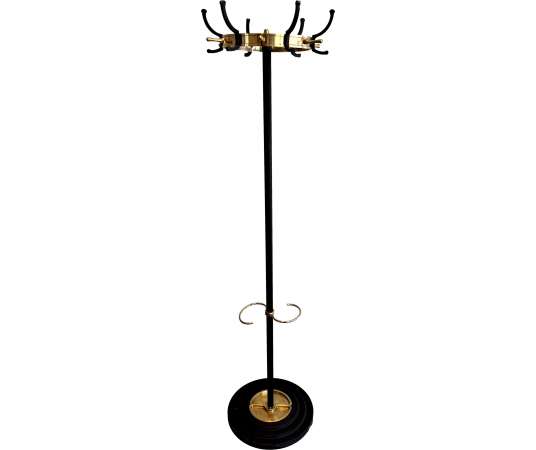 Metal coat rack + Contemporary work, year 50