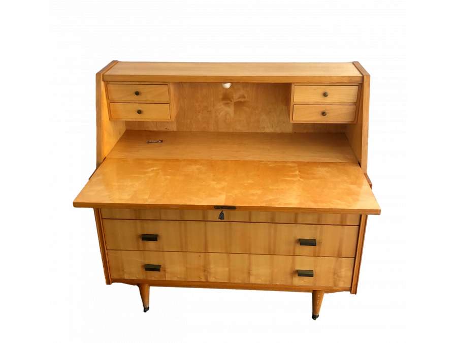 Sycamore desk +Contemporary design, year 70