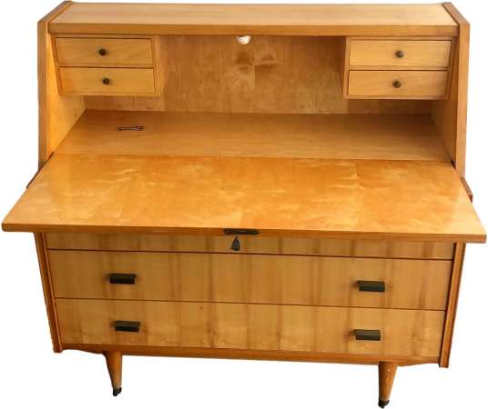 Sycamore desk +Contemporary design, year 70