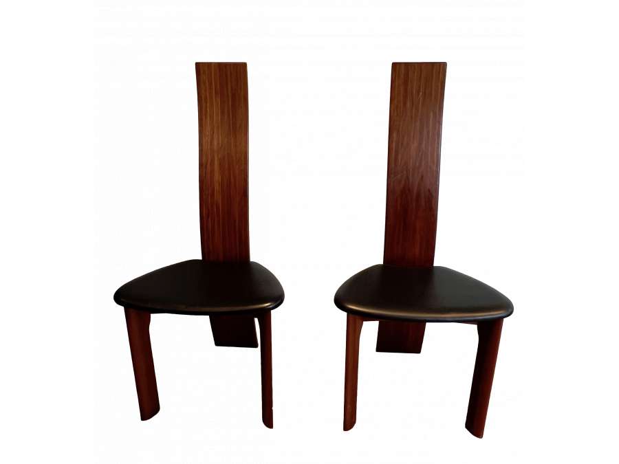Wooden Chairs + Scandinavian Design, Year 70