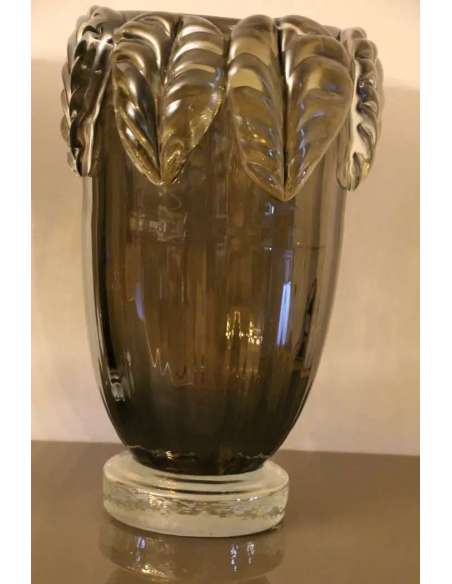 21st Century Smoked Glass Murano Vases by Costantini-Bozaart