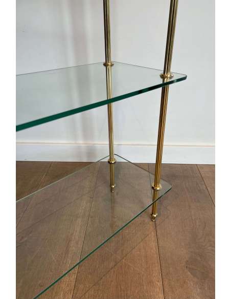 Brass shelf + Modern design, year 40-Bozaart