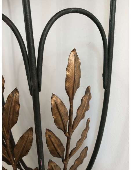 Wrought iron console + Modern design, year 40-Bozaart