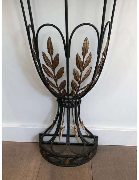 Wrought iron console + Modern design, year 40-Bozaart