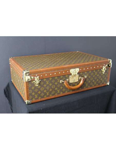 21st century vintage Louis Vuitton monogrammed suitcase-Bozaart