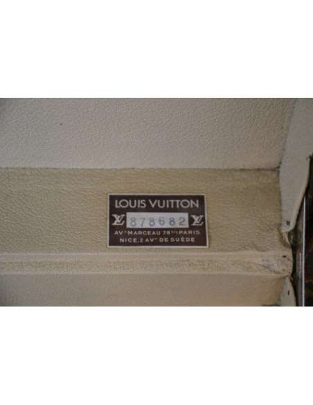 21st century vintage Louis Vuitton monogrammed suitcase-Bozaart
