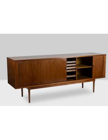 Teak sideboard Danish design, Year 70-Bozaart