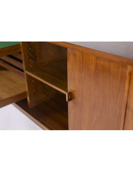 Teak sideboard Danish design, Year 70-Bozaart