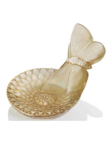 Cendrier René Lalique en verre. Art déco, Année 30-Bozaart