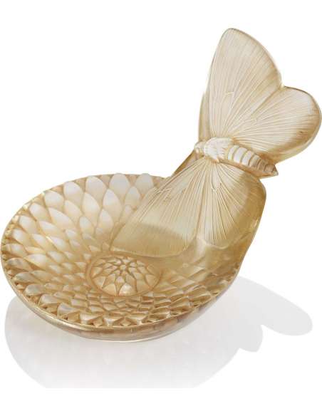 René Lalique glass ashtray Art Deco, Year 30-Bozaart