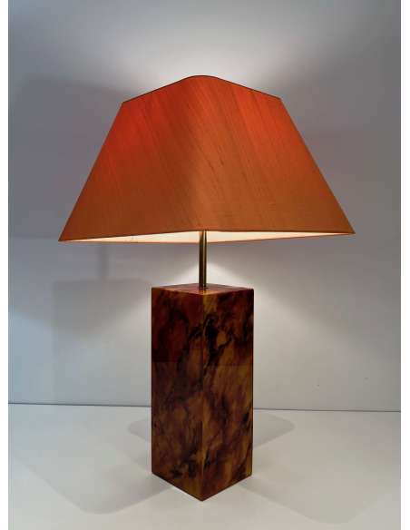 Lampe vintage en plexiglass. Année 70-Bozaart