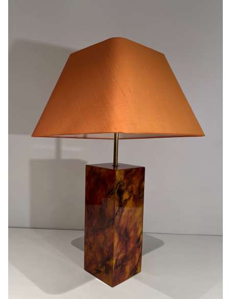 Vintage plexiglass lamp. Year 70-Bozaart