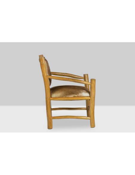 Brutalist style armchair contemporary design from 1970-Bozaart
