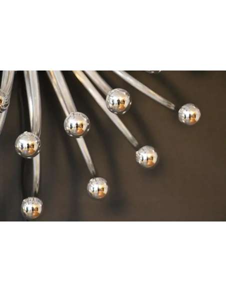 Silver Pistillo wall lamps by Valenti Milano-Bozaart