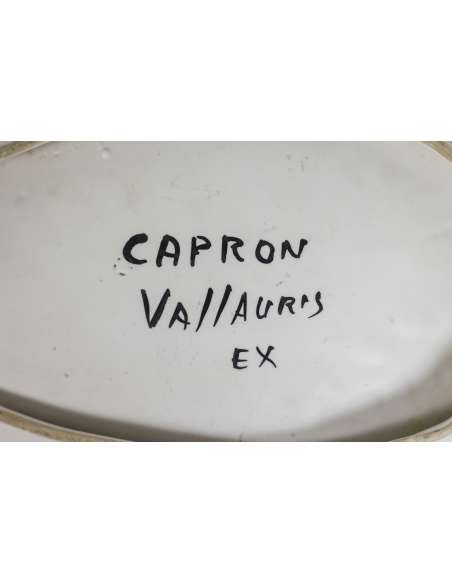 Vintage free-form ceramic bowl from 1960-Bozaart