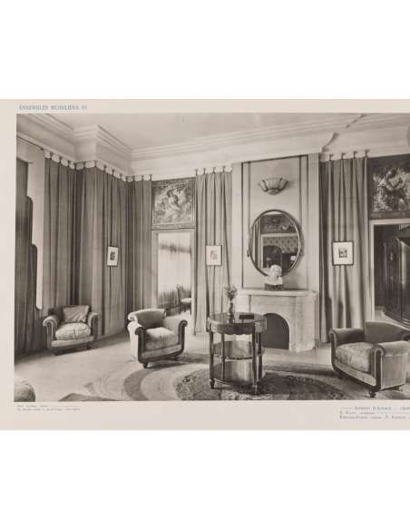 DUFRÊNE (Maurice): Albums d'exposition international des mobiliers. Art déco de 1925-Bozaart