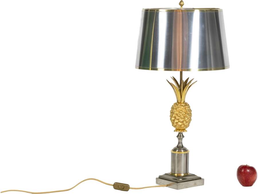 Maison Charles. Bronze lamp +Contemporary design from 1970