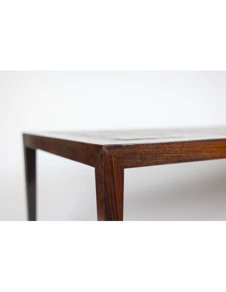 Table basse design contemporain en palissandre de 1960-Bozaart
