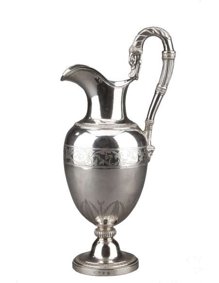 Solid silver ewer - 1st Empire - Goldsmith Antoine Michel --Bozaart