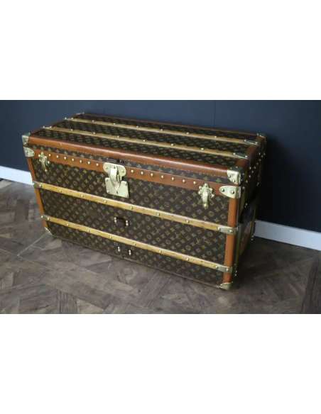 Louis vuitton travel trunk period art deco, 20s-Bozaart