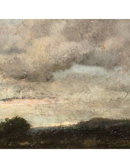 Twilight, oil on canvas by Narcisse-Virgile Diaz de la Pena (1807 - 1876)-Bozaart