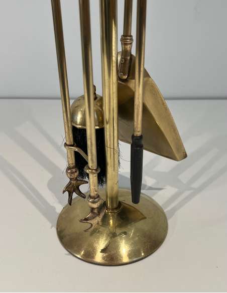 Neoclassical brass firework "Pineapple" model from the 70s-Bozaart