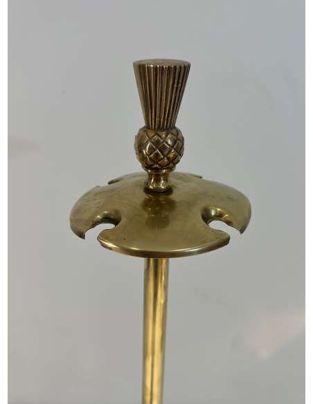 Neoclassical brass firework "Pineapple" model from the 70s-Bozaart