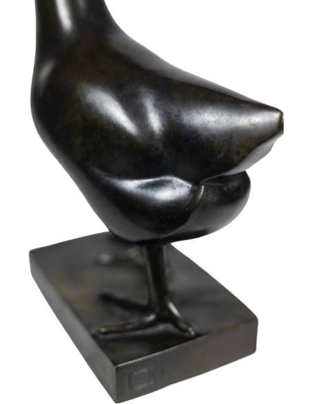 François Pompon, Bronze sculpture model "Poule", Year 2006-Bozaart