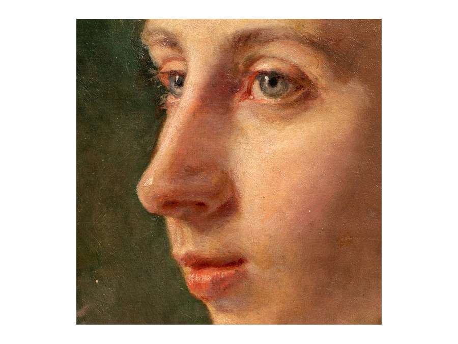 Tableau portrait de Rosalie Thévenin+"Berthe Morris"