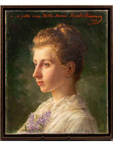 Tableau portrait de Rosalie Thévenin+"Berthe Morris"-Bozaart