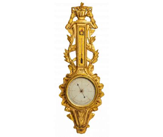 Barometer-thermometer from the Louis XVI period