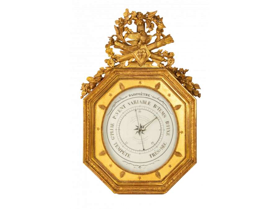 A First Empire period (1804 - 1815) barometer. 19th century.